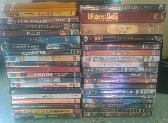 LOTE DE DVDS USADOS BOM ESTADO