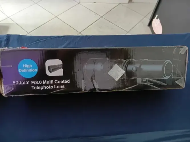LENTE TELEOBJETIVA 500MM PARA NIKON