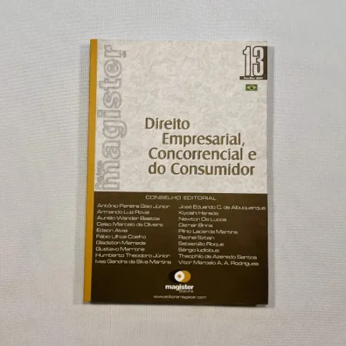 Revista Magister de Direito Empresarial, Concorrencial e do Consumidor (nº 13)