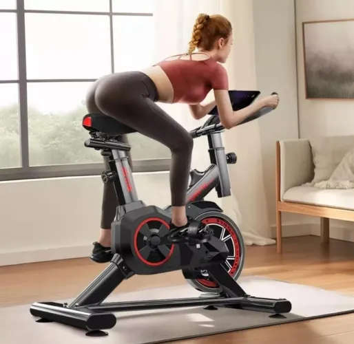 Bicicleta Bike Ergometrica Spinning Academia Fitness Profissional 120kg