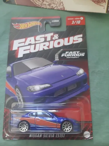 Hot Wheels Silver Series Velozes e Furiosos Tokyo Drift Nissan Silvia S15 Monalisa