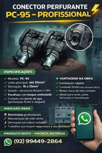 Conector perfurante