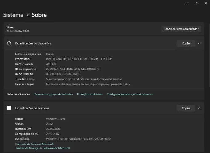PC Completo - SSD 500GB - Bom para Estudos, Trabalho e Jogos Leves