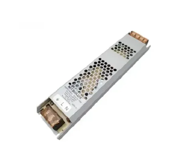 FONTE SLIM  PARA PERFIL 12V  12,5A 150W- NITROLUX