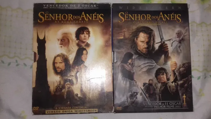 Dvd senhor dos aneis