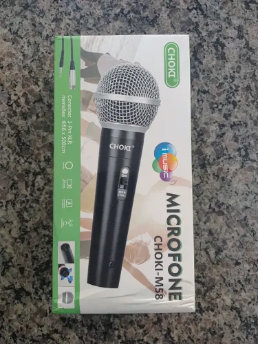 Microfone novo