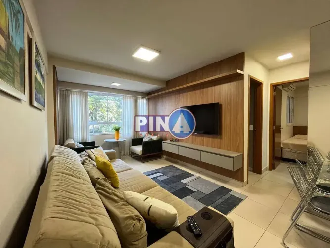 Apartamento mobiliado para locação no Setor Bueno, Goiânia, GO