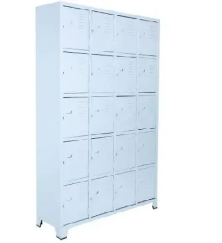 Armário 20 portas cinza NOVO