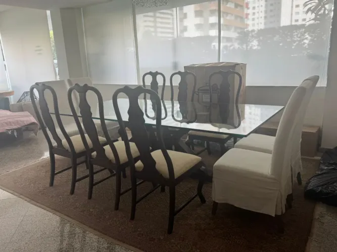 Conjunto de 6 cadeiras para mesa de jantar