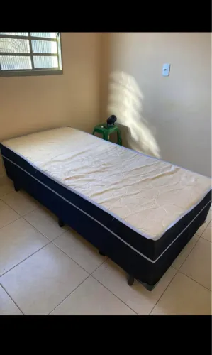 Cama box espuma slim, 7c de espuma