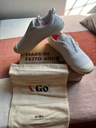 Tênis Reserva RSV GO knit/fita branco