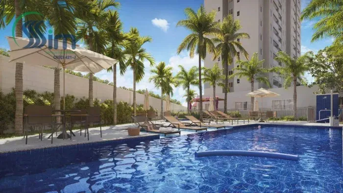 Apartamento com 2 dormitórios à venda, 48 m² por R$ 397.000,00 - Praia do Futuro - Fortale