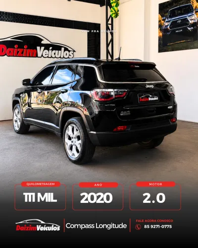 Jeep Compass Longitude 2.0 4X4 Dies. 16V Aut. 2020