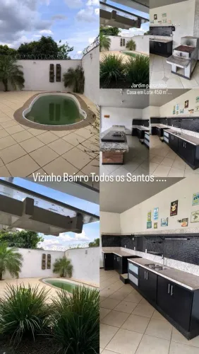 Próximo Avenida Santa Maria ,Casa com piscina Lote 450 m²....1.200.000.00 Negociável!!!
