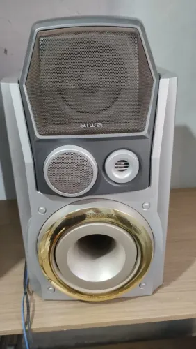 Caixa de som do mini system Aiwa t99
