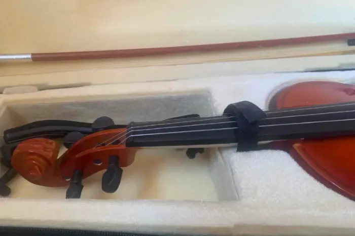 Violino 4/4 Iniciantes Regulagem Cavalete Estandarte Alma Harmonia Ideal Ressonância