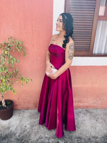 Vestido Zibeline Gloss