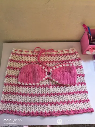 Conjunto em crochê