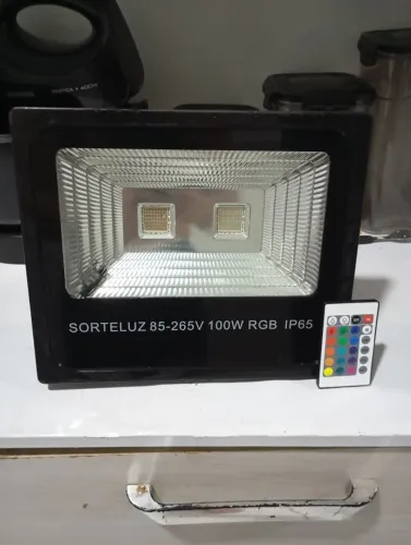 REFLETOR DE LED RGB 100W 