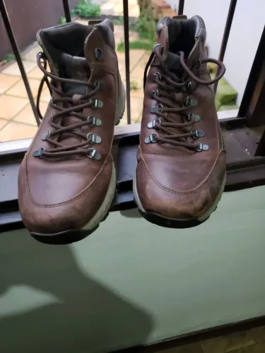 Bota Freeway Masculina Marrom Cano Médio
