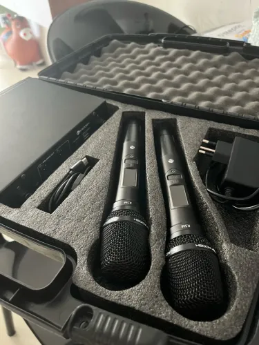 MICROFONE KADOSH K502M - 2 MICROFONES COMPLETO