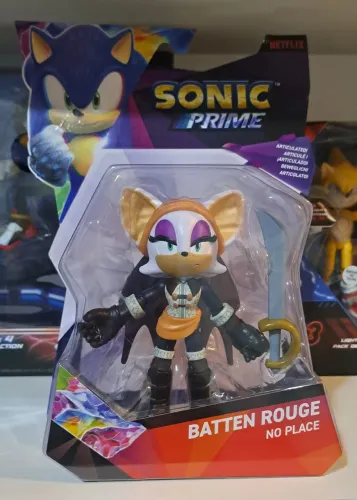 Boneco Batten Rouge - Sonic Prime