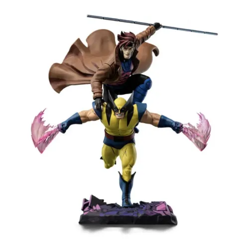 Estatua Wolverine and Gambit - X-Men 97 - Art Scale 1/10 - Iron Studios