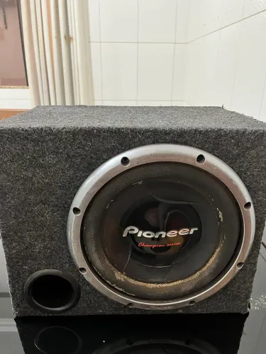Caixa de Som Automotivo com Subwoofer Pioneer Champion Series 12" (Cara Preta)