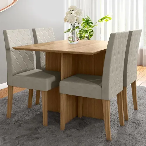 Mesa com 4 cadeiras