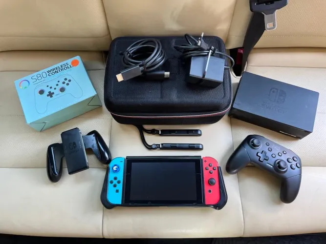 Nintendo Switch V2 Desbloqueado 512GB