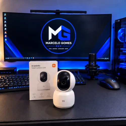 Câmera Wi-Fi Xiaomi Smart Camera C201 Full HD 1080p 360°