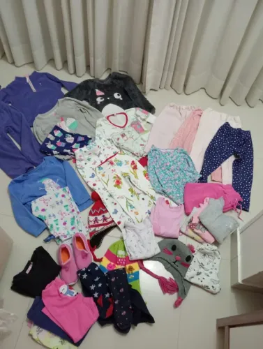 Combo tamanho 2 ao 4 menina