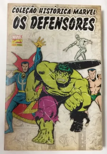 Coleção histórica marvel os defensores panini 2016 completa 4 volumes