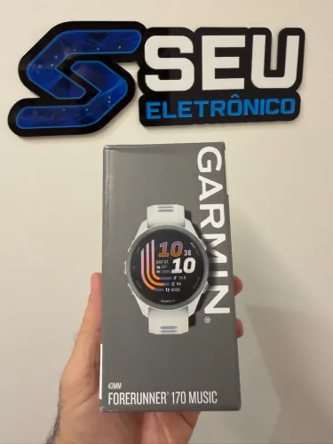 Garmin FR 170 Music | Lacrado | 10x sem juros