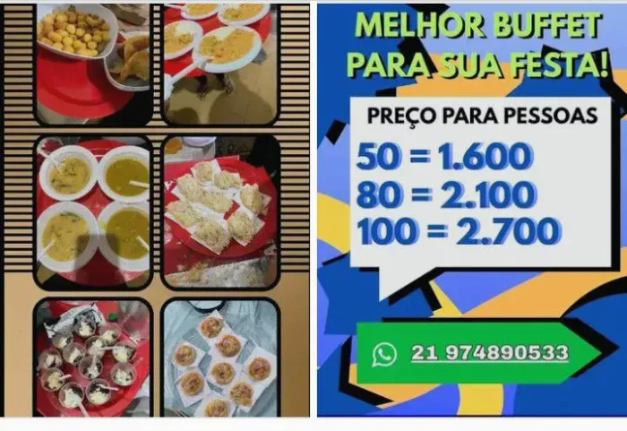 Buffet infantil somos CNPJ 13 anos mercado 