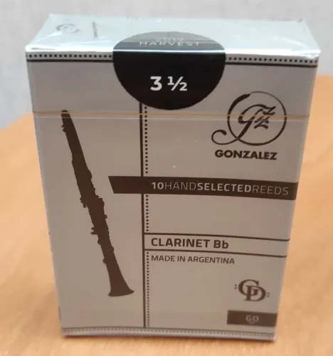Palheta Gonzalez GD Clarinete Bb (caixa 10 unid)