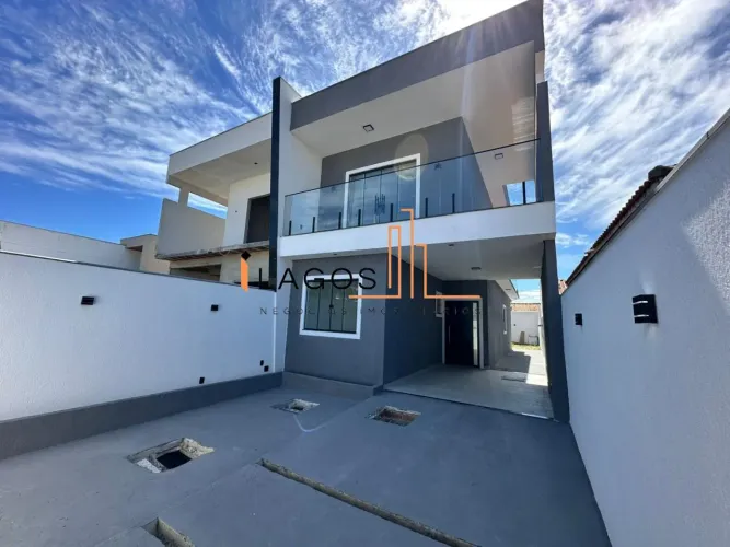 Casa para Venda em Cabo Frio, Jardim Excelsior, 3 dormitórios, 2 suítes, 3 banheiros, 3 va