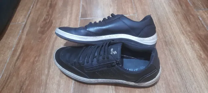 Sapatenis N43 STIR original preto masculino