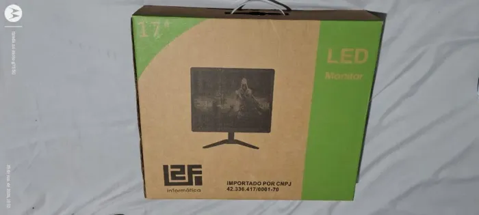 ? MONITOR LED 17" NOVO - R$ 250,00