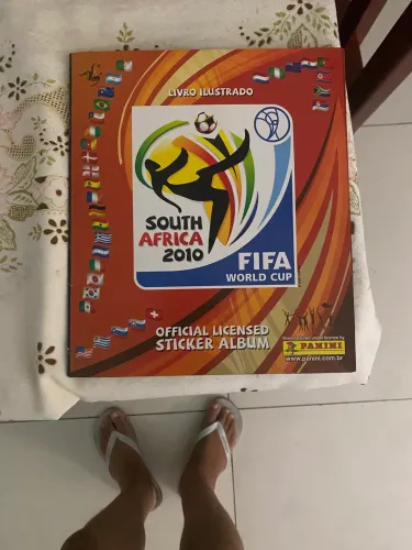 Álbum copa da África do Sul incompleto