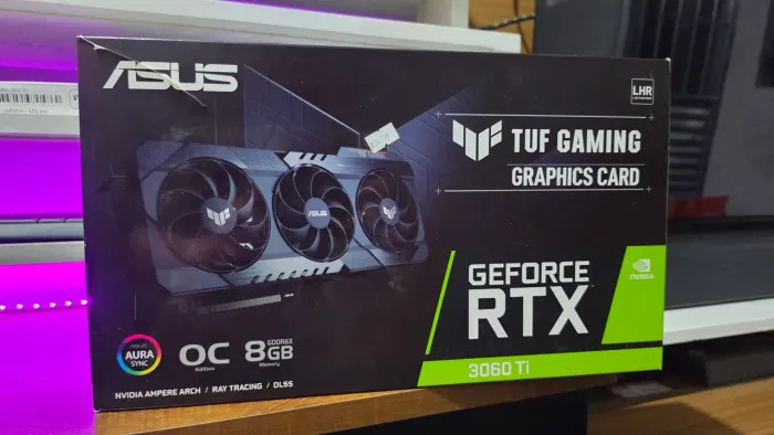 RTX 3060 Ti Asus TUF OC GDDR6X