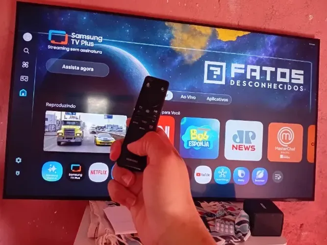 TV Samsung 55 polegadas smart 4k