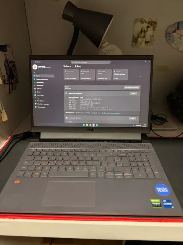 Dell G15 5520 Gamer | i5-12500H | 16GB RAM | SSD 1TB | RTX 3050 | Impecável