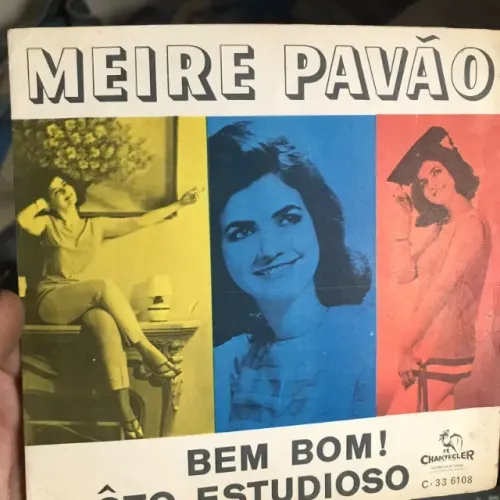 meire pavao - bem bom - apenas capa do compacto original