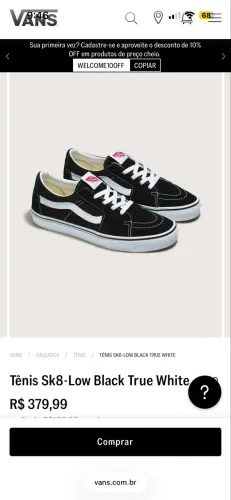 Vans Sk8 Low Original - 42