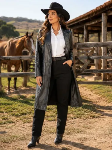 Trench Coat Couro