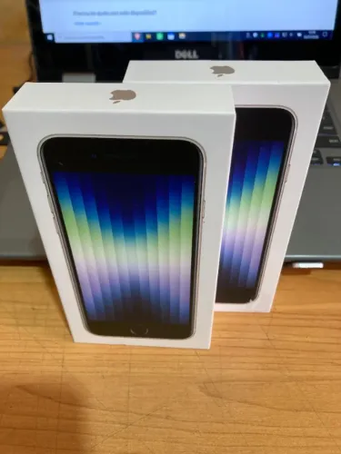 iPhone SE 3 (2022) 64Gb Estelar (Branco) - Novo/Lacrado Garantia de 1 ano Apple 