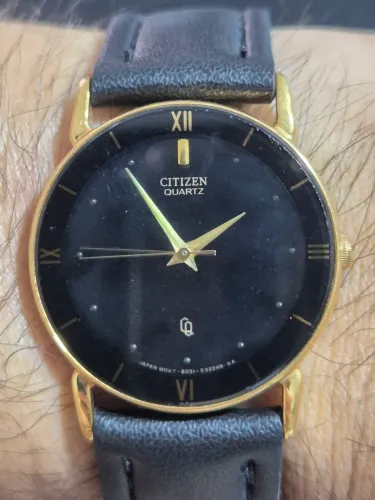 Relógio CITIZEN À QUARTZ DOURADO JAPAN - ÓTIMO ESTADO