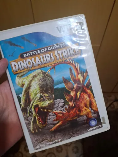 Jogo Game Original Battle of Giants Dinosaurs Strike Luta de Dinossauros Wii