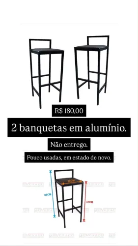 Vendi banquetas